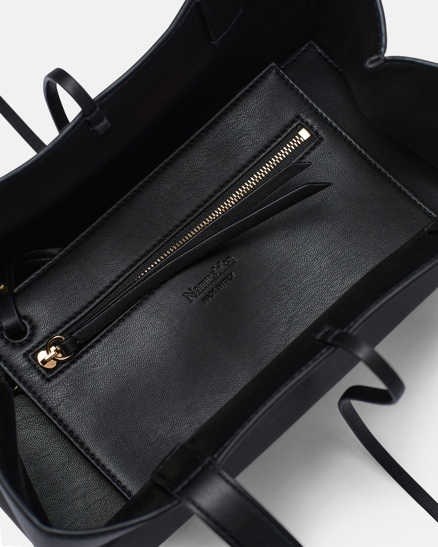 The Origami Bag - Alt-Nappa Bag - Black