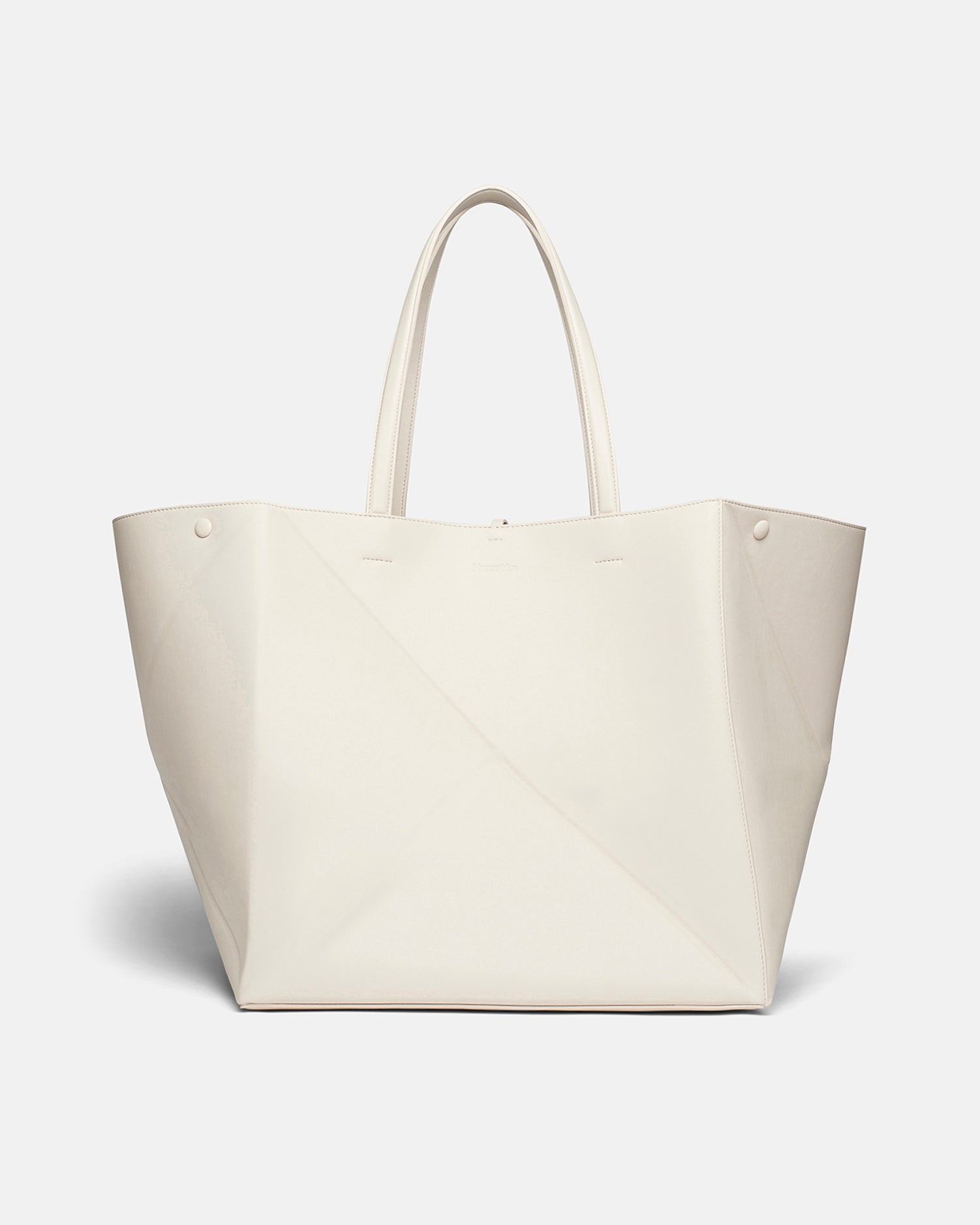 Origami Tote Large Alt Nappa tote Off White