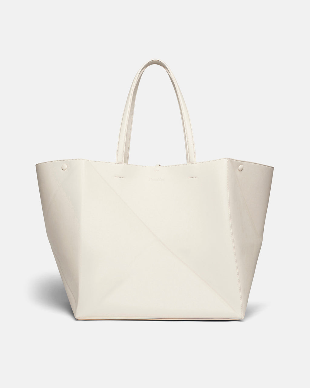 Origami Tote Large - Alt-Nappa tote - Off White