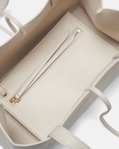 The Origami Bag - Alt-Nappa Bag - Off White