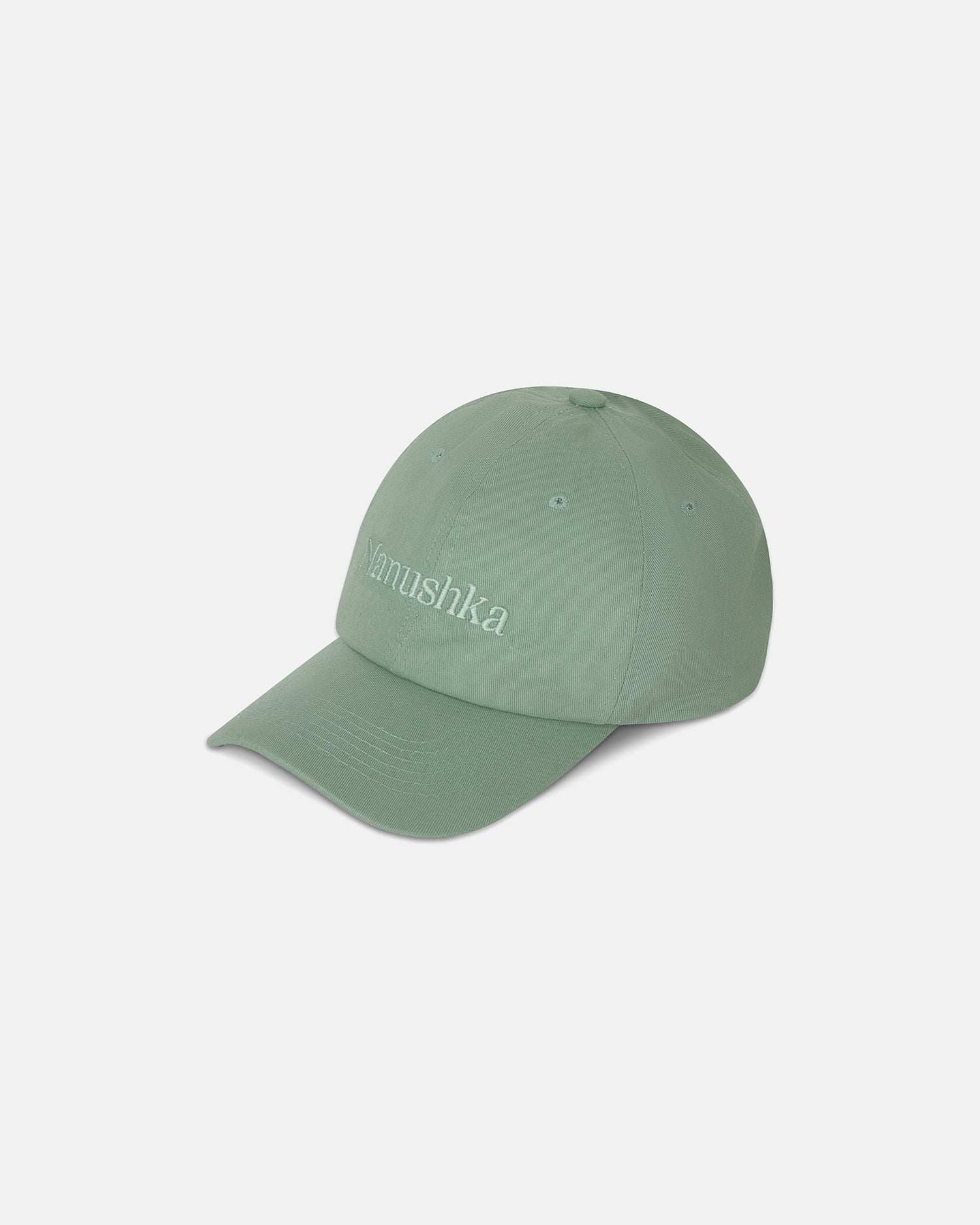 Val - Logo Cap - Leafy Green – Nanushka