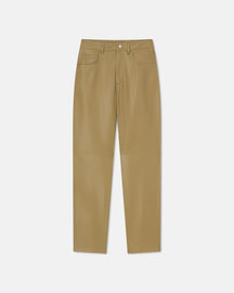 Vinni - Okobor™ Alt-Leather Pants - Khaki Okobor