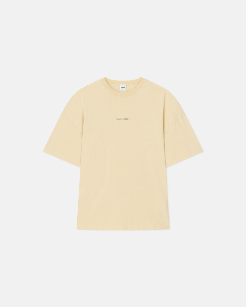 Wren - Printed Cotton-Jersey T-Shirt - Creme/Gingerbread Heart