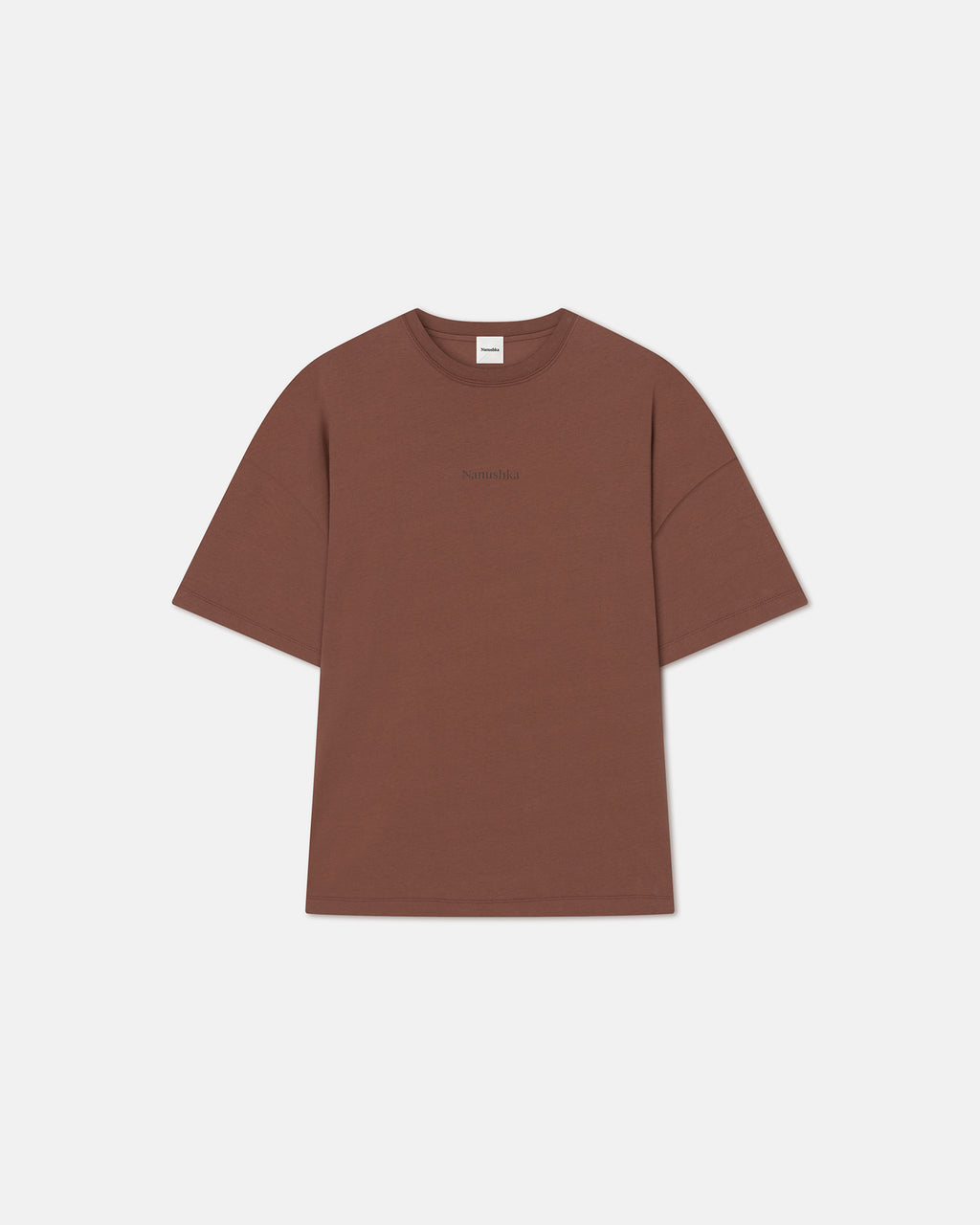 Wren - Printed Cotton-Jersey T-Shirt - Rust/Poppyseed Cake