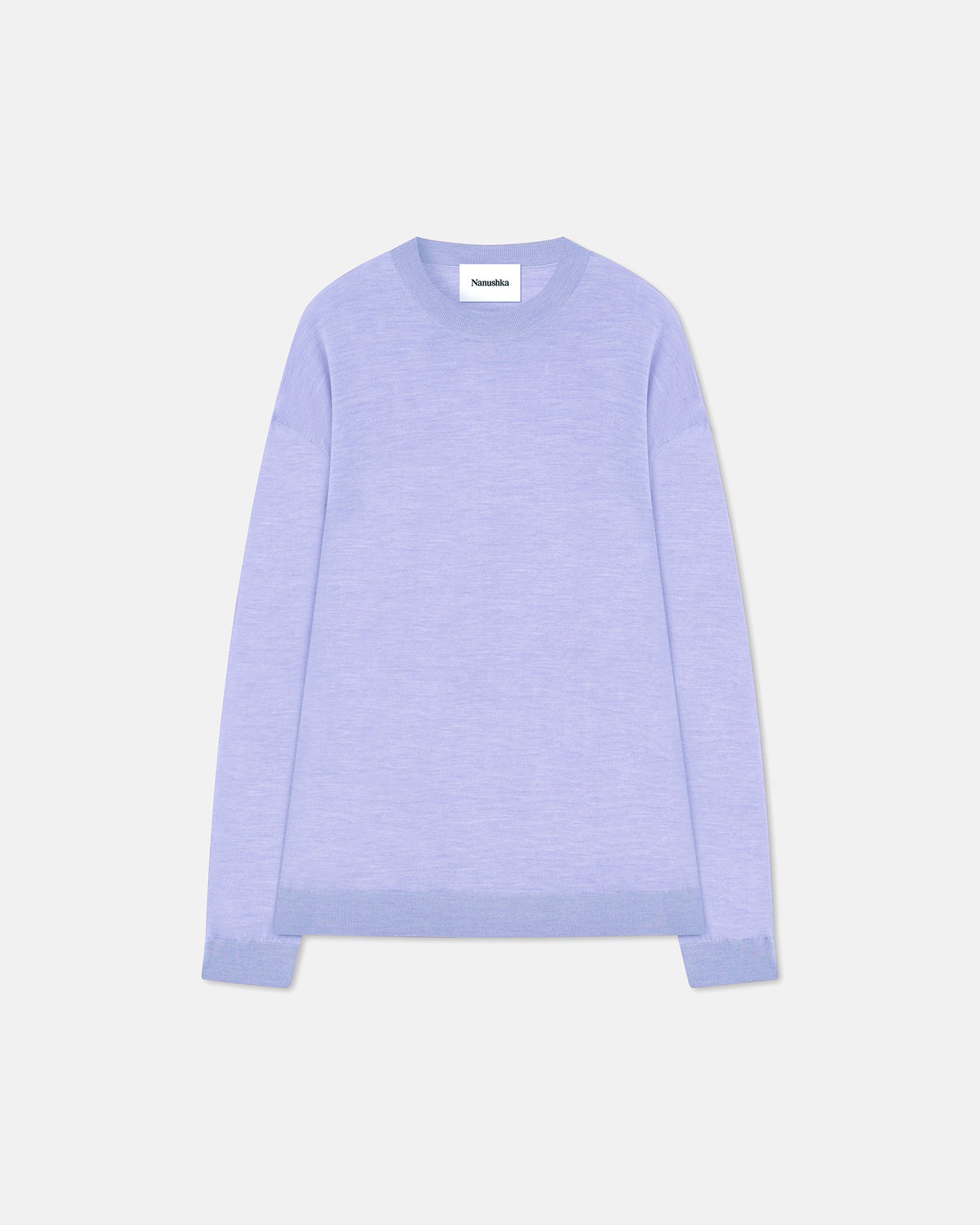 Yossi - Merino Wool Sweater - Lilac Pf23
