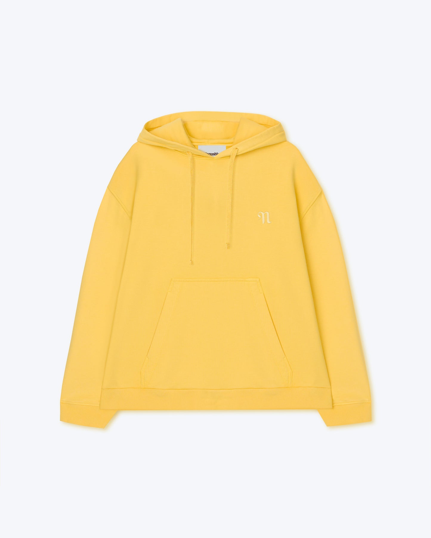 Ever - Recycled Cotton Logo Hoodie - Marigold