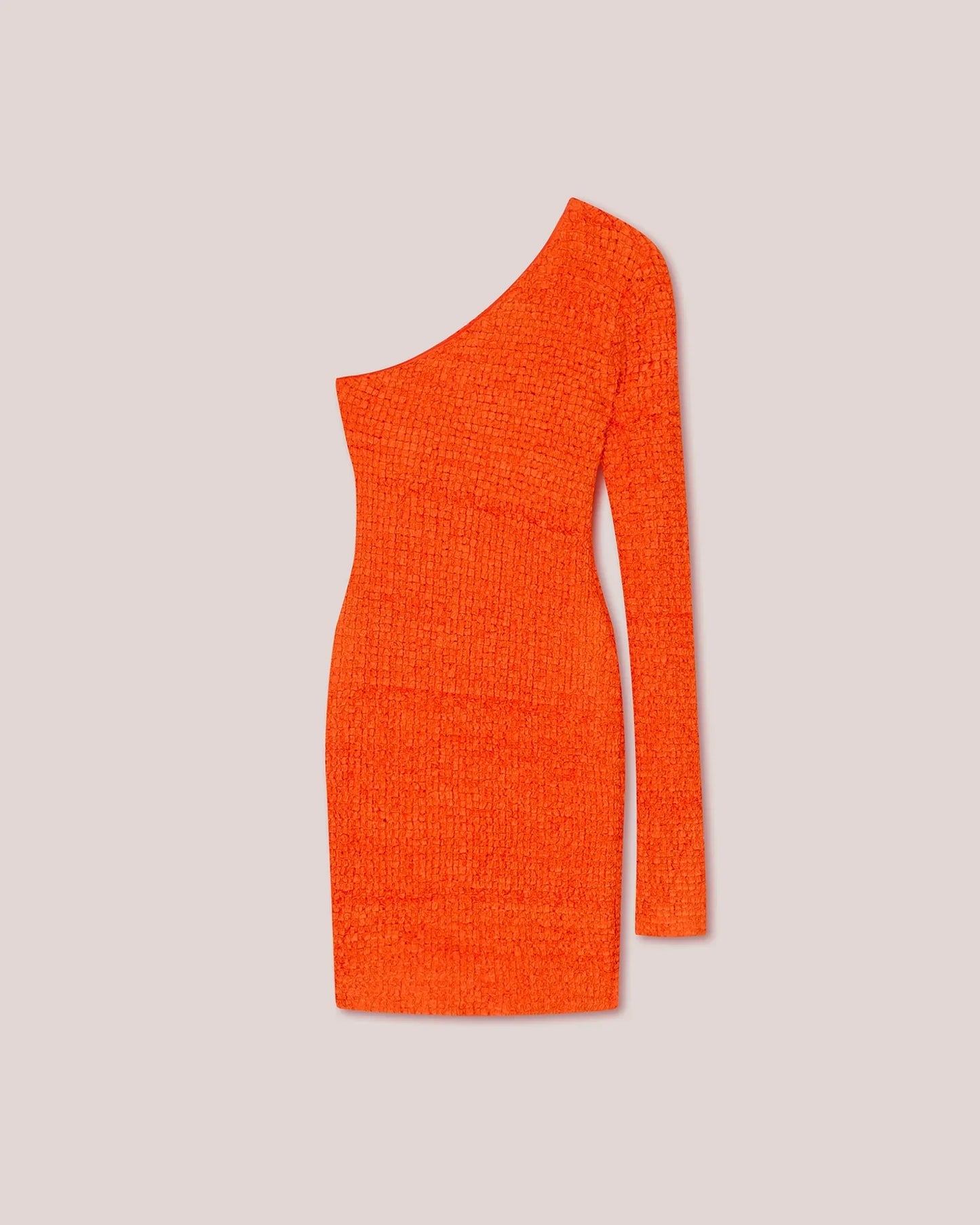Mitra - One Shoulder Dress - Orange